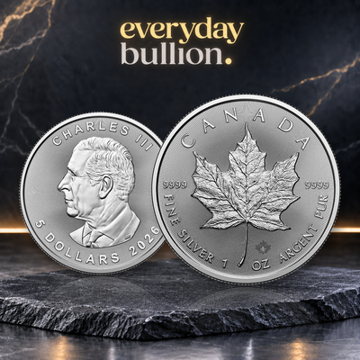 Maple Leaf 2026 1oz .9999 Fine Silver Bullion Coin – Royal Canadian Mint