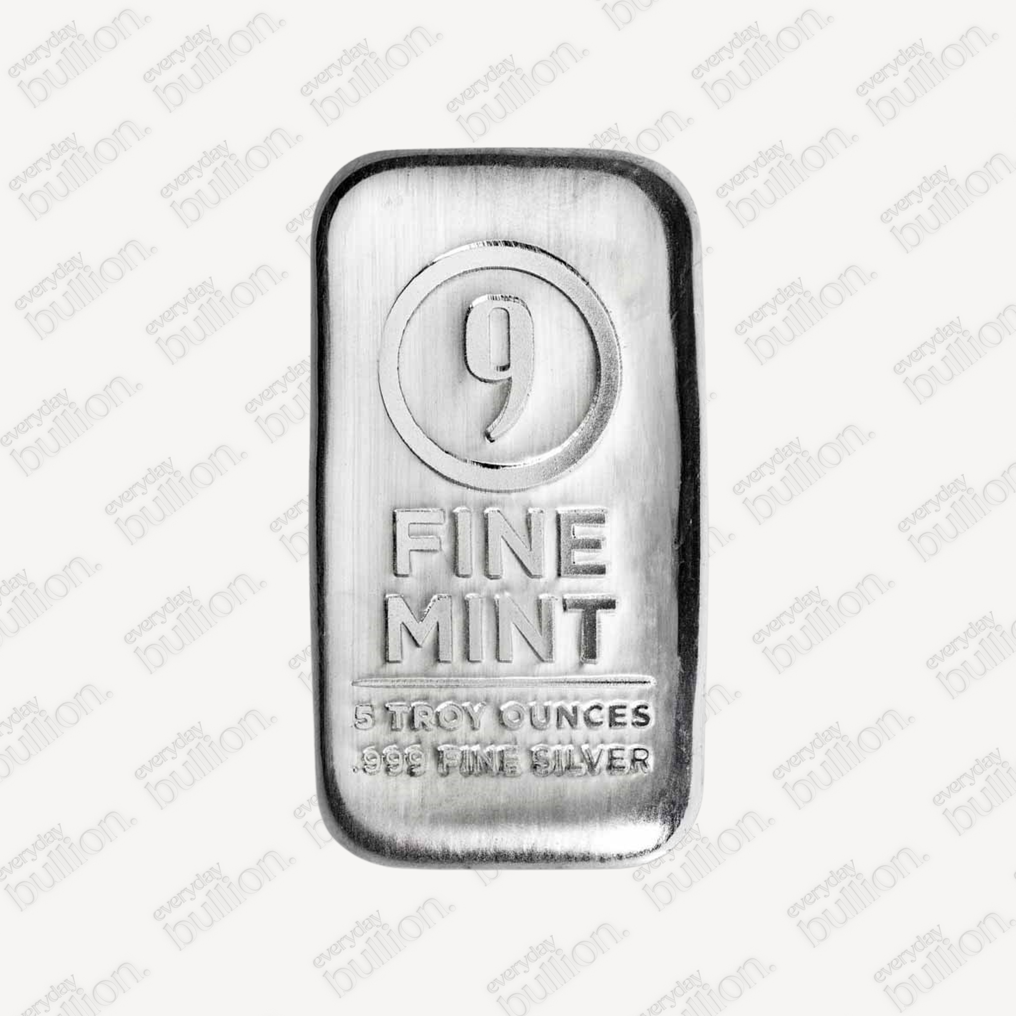 Silver 5oz Fine Mint Bar in Box