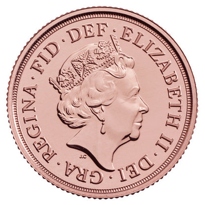The Royal Mint Sovereign Elizabeth II Gold Coin (2020)