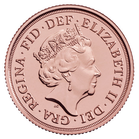 The Royal Mint Sovereign Elizabeth II Gold Coin (2020)