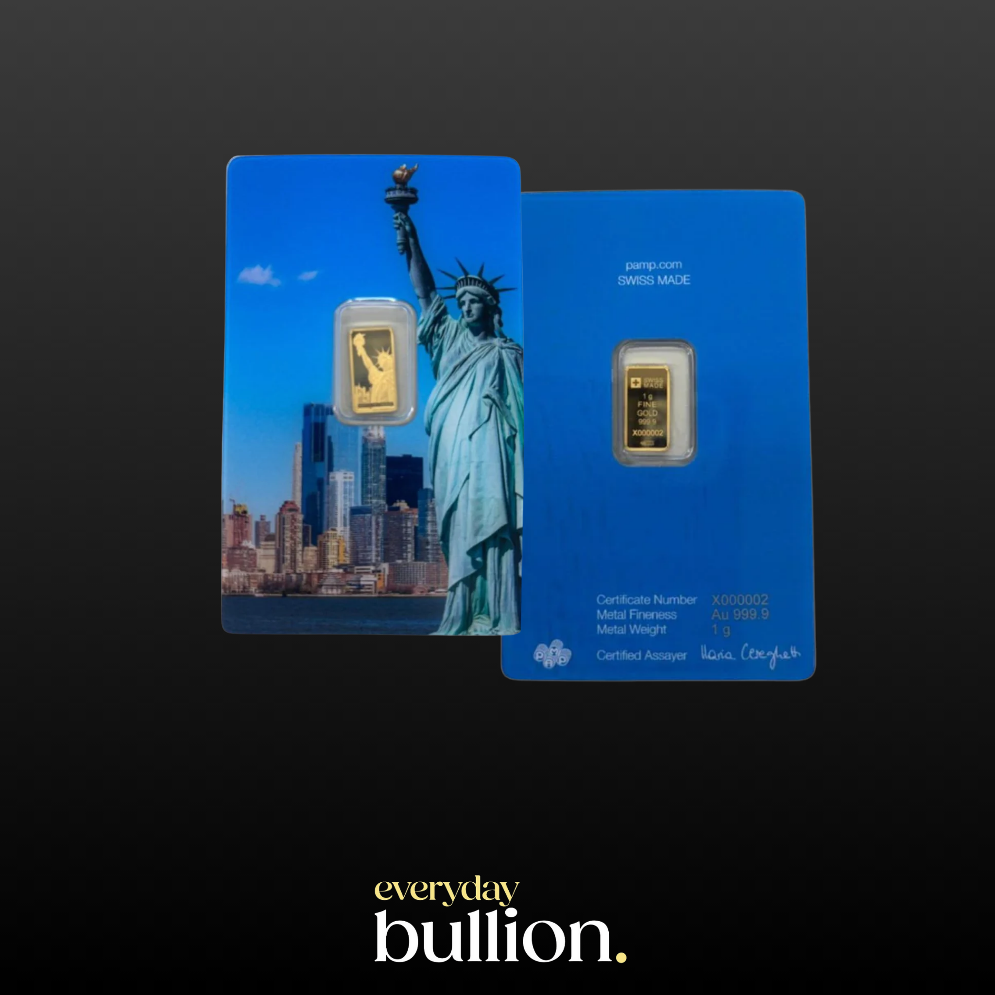 PAMP Statue of Liberty 1 gram