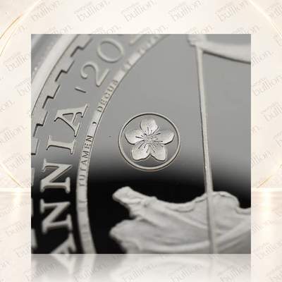 2026 Britannia Cherry Blossom Privy £2 1oz Silver Proof Coin – United Kingdom – The Royal Mint
