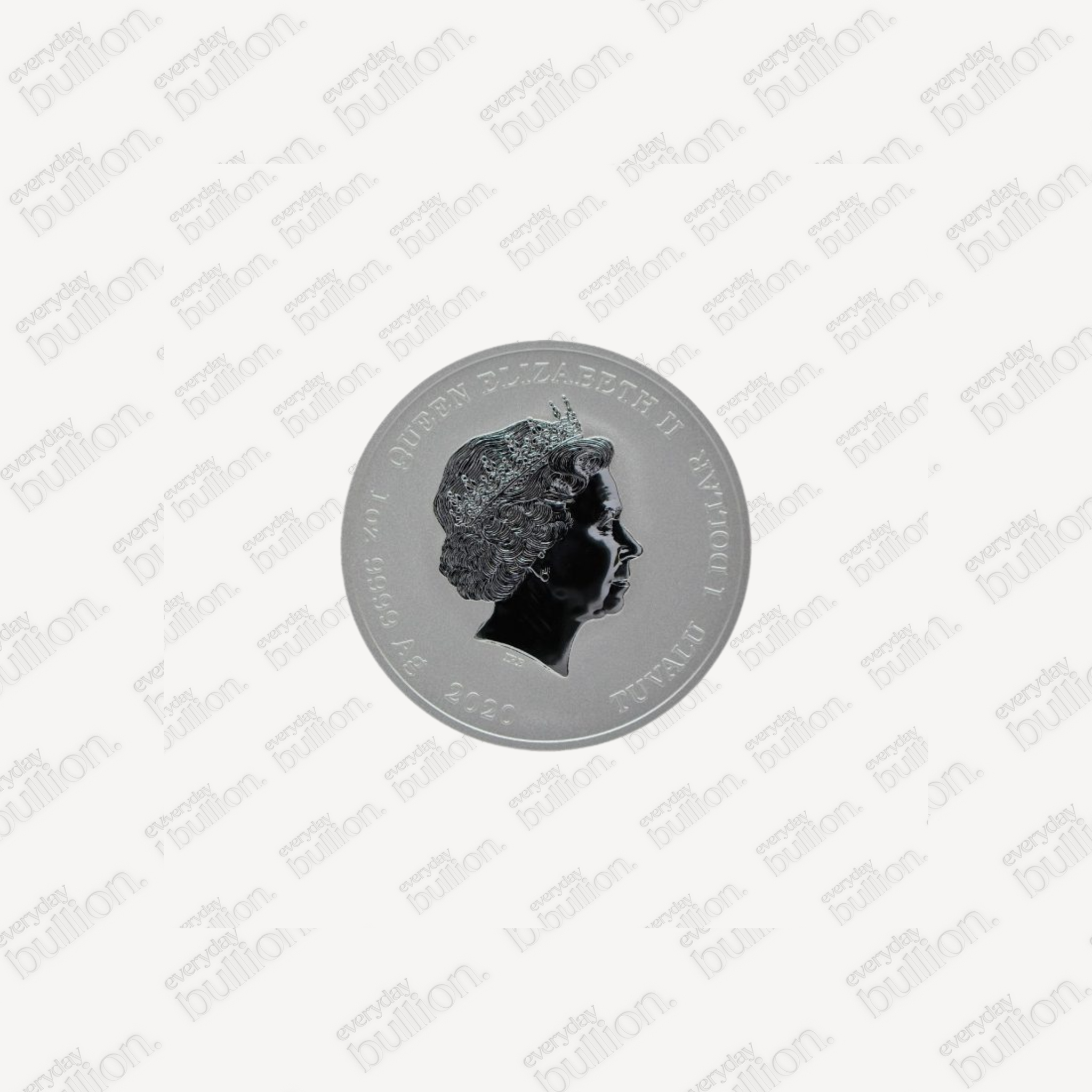 2022 1 oz Tuvalu Street Fighter - Ryu 9999 Silver BU Coin