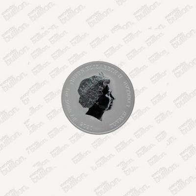 2022 1 oz Tuvalu Street Fighter - Ryu 9999 Silver BU Coin