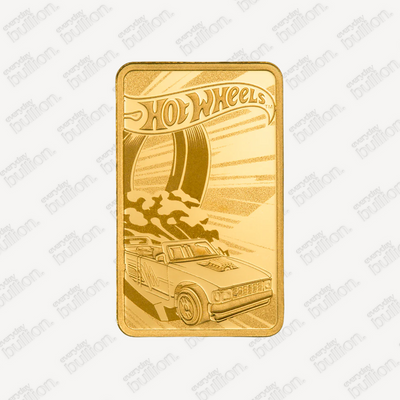 Acre 1g Hot Wheels™ Collection .9999 Fine Gold Bar
