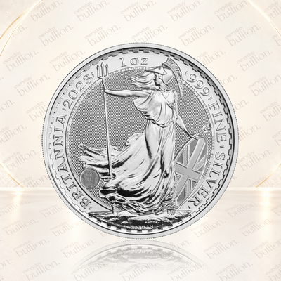 2023 Britannia King Charles III £2 1oz .999 Silver Bullion Coin – United Kingdom – The Royal Mint