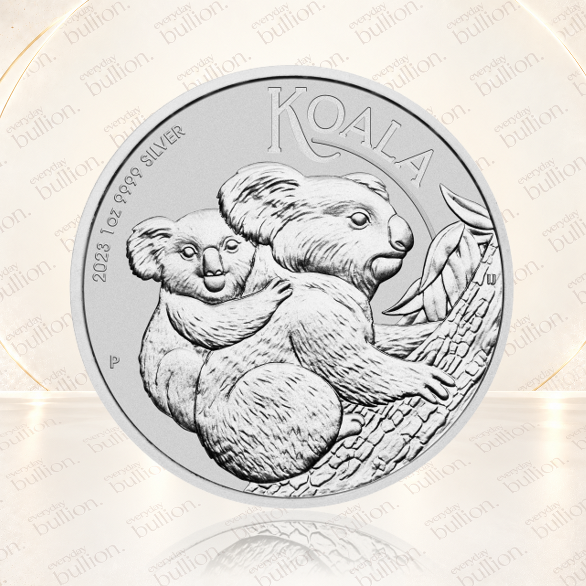2023 Australian Koala 1oz .9999 Fine Silver Bullion Coin in Capsule – Australia – The Perth Mint