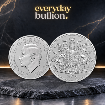 Royal Arms 2026 1oz .999 Fine Silver Bullion Coin – The Royal Mint