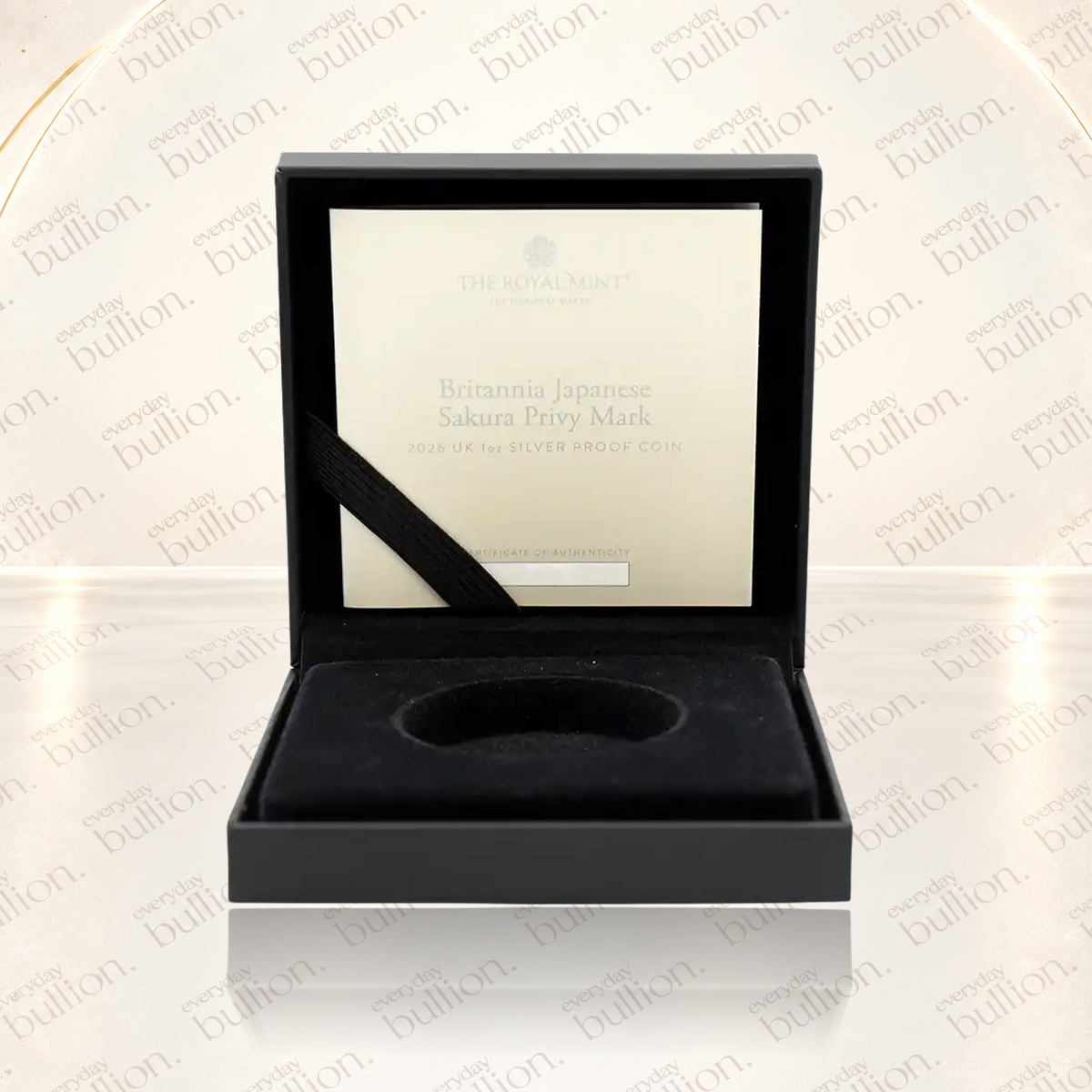 2026 Britannia Cherry Blossom Privy £2 1oz Silver Proof Coin – United Kingdom – The Royal Mint