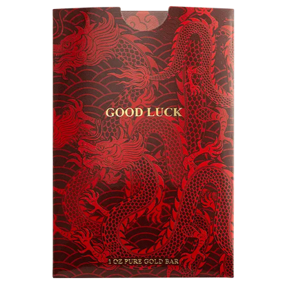 PAMP - 5 gram Gold Bar - Good Luck Yellow Dragon