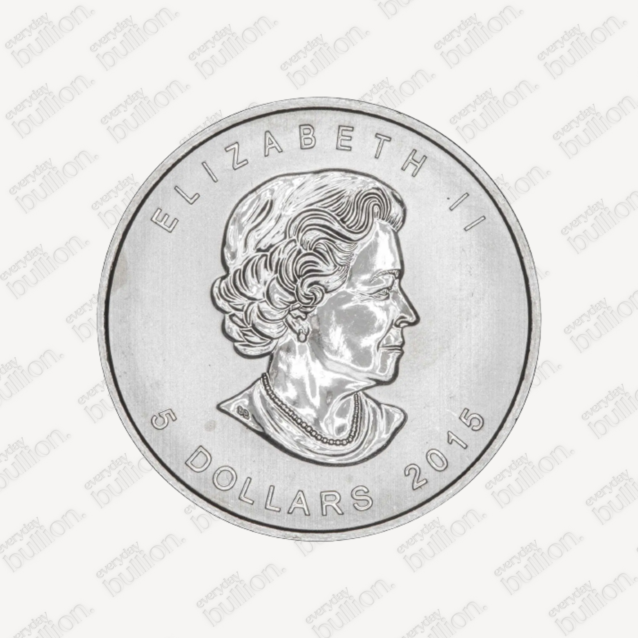 2015 1 oz 999% Silver Canadian Red-Tailed Hawk Coin