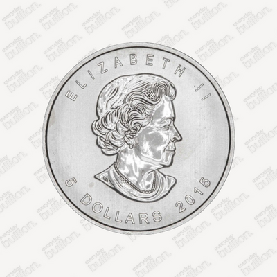 2015 1 oz 999% Silver Canadian Red-Tailed Hawk Coin