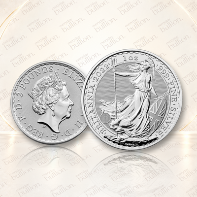 2022 Britannia 1oz .999 Silver Coin – United Kingdom – The Royal Mint