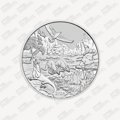 1oz Silver 2026 Wonders of Australia - The Outback - Coin in capsule