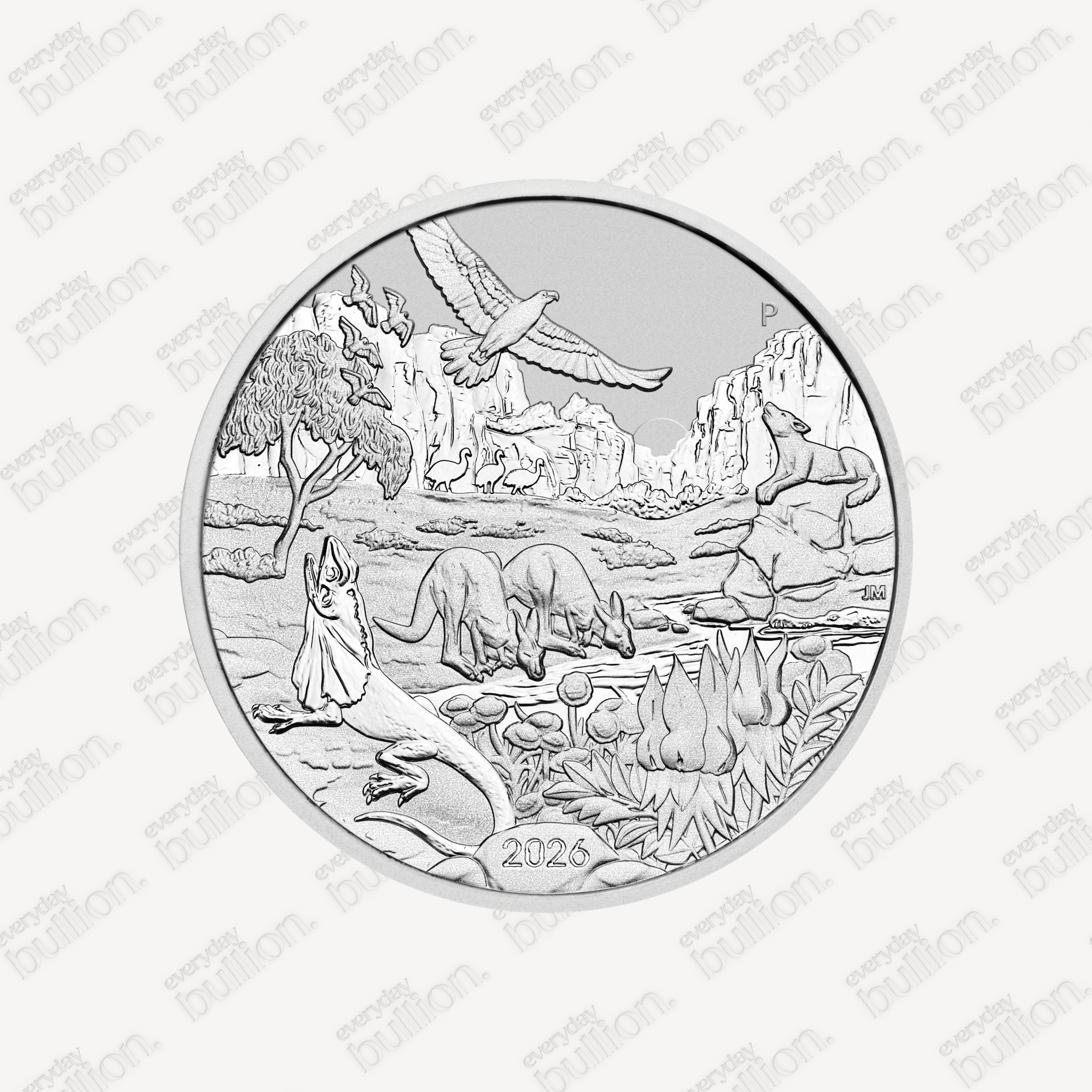 1oz Silver 2026 Wonders of Australia - The Outback - Coin in capsule