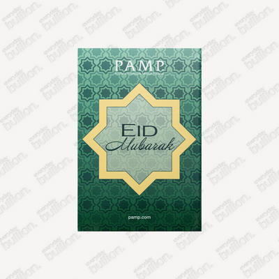 Eid Mubarak 1oz .9999 Fine Silver Bar in TEP – PAMP Suisse