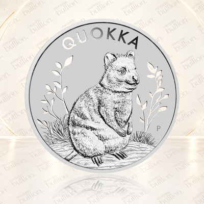 Australian Quokka 2023 $1 1oz .9999 Silver Bullion Coin in Capsule - Australia - Perth Mint