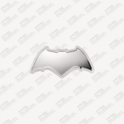 1 oz Batman Batarang Pure Silver BU Coin in Capsule Samoa