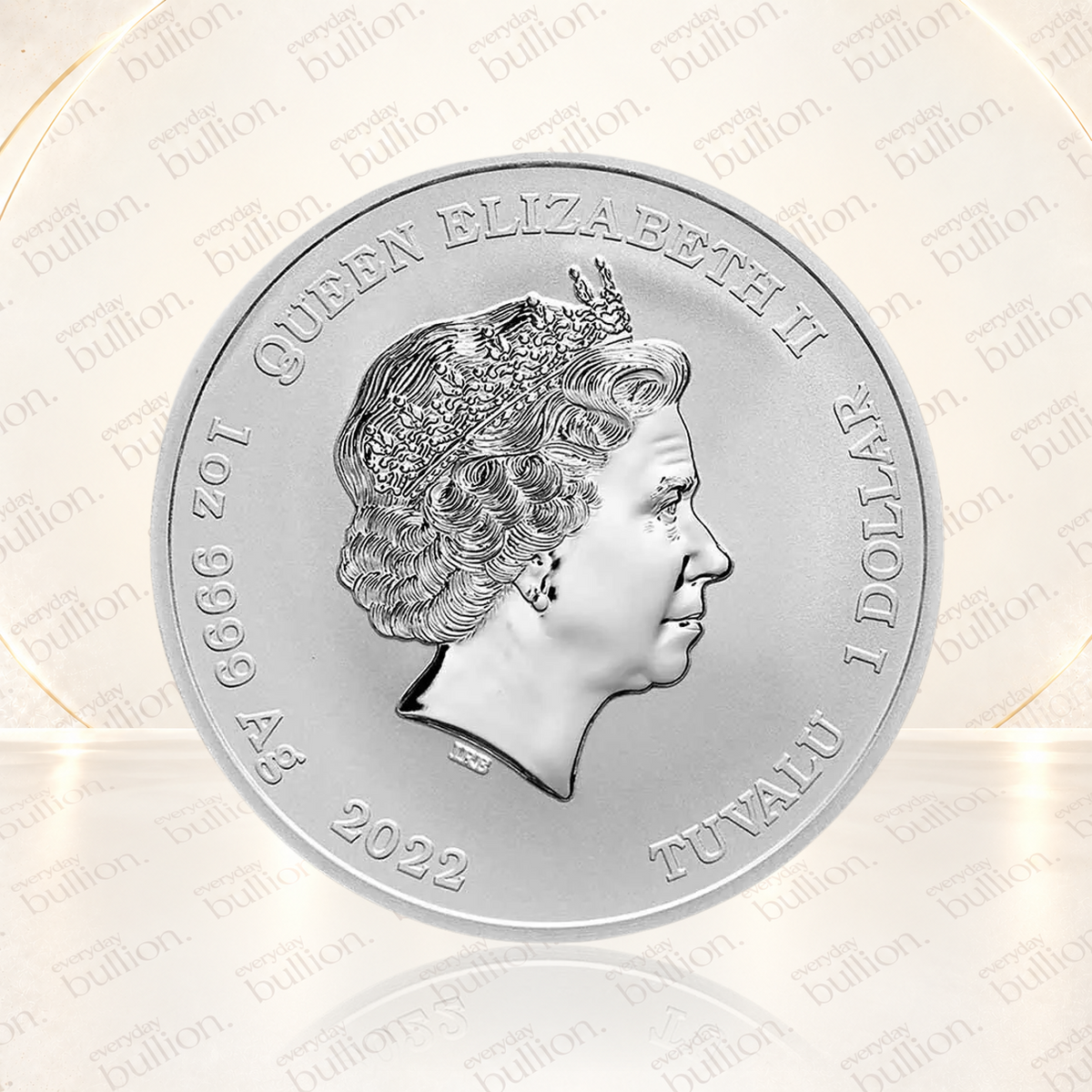 2022 Gods of Olympus Hera 1oz .9999 Silver BU Coin – Tuvalu – The Perth Mint