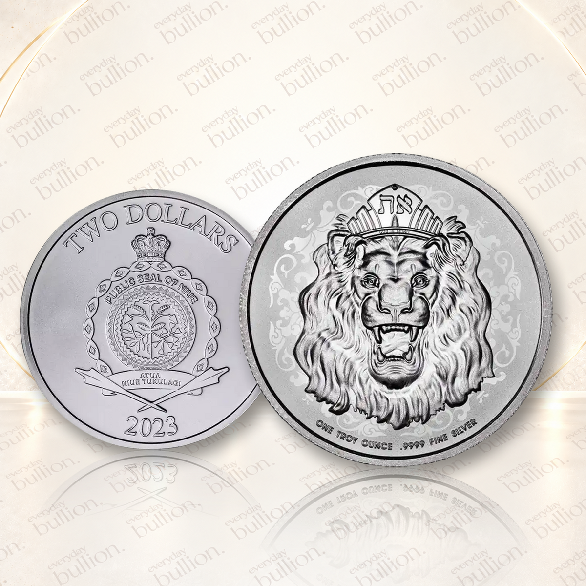 2023 Roaring Lion 1oz .9999 Silver Coin – Niue – Sunshine Mint