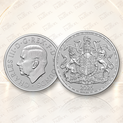 Royal Arms 2026 1oz .999 Fine Silver Bullion Coin – The Royal Mint