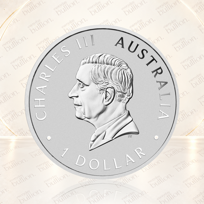 Beijing International Coin Exposition Australian Koala with Panda Privy 2025 $1 1 oz Silver Coloured Coin in Card - Australia - Perth Mint