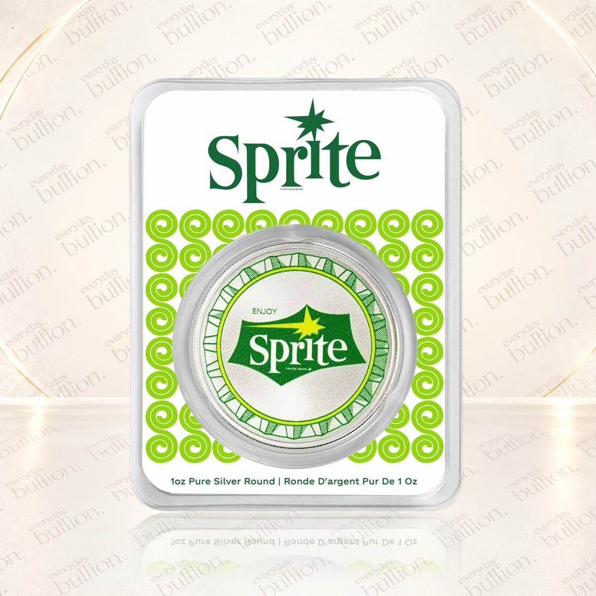 Coca-Cola® 1 oz Silver Sprite® Struck Round (in TEP)