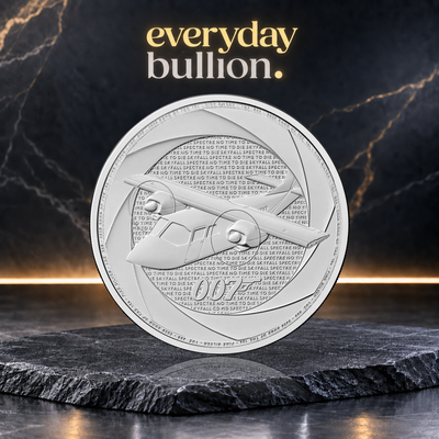 Six Decades of 007: Bond of the 2010s 2026 1oz .999 Fine Silver Bullion Coin – The Royal Mint