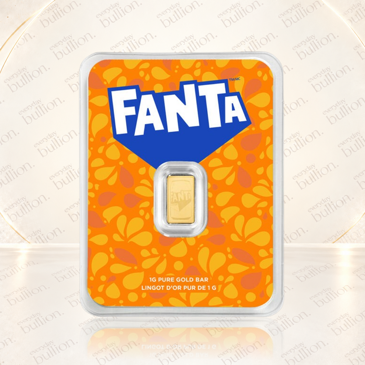 2026 Fanta 1g .9999 Gold Proof-Like Bar in TEP – Switzerland – PAMP Suisse