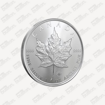Silver Tube of 1oz Maple Coin