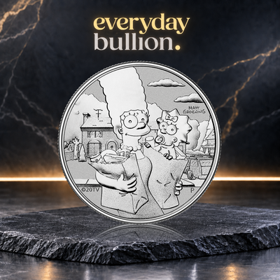 The Simpsons™ Marge & Maggie 2021 1oz .9999 Fine Silver BU Coin in Capsule – Perth Mint