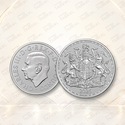 Royal Arms 2026 1oz .999 Fine Silver Bullion Coin – The Royal Mint