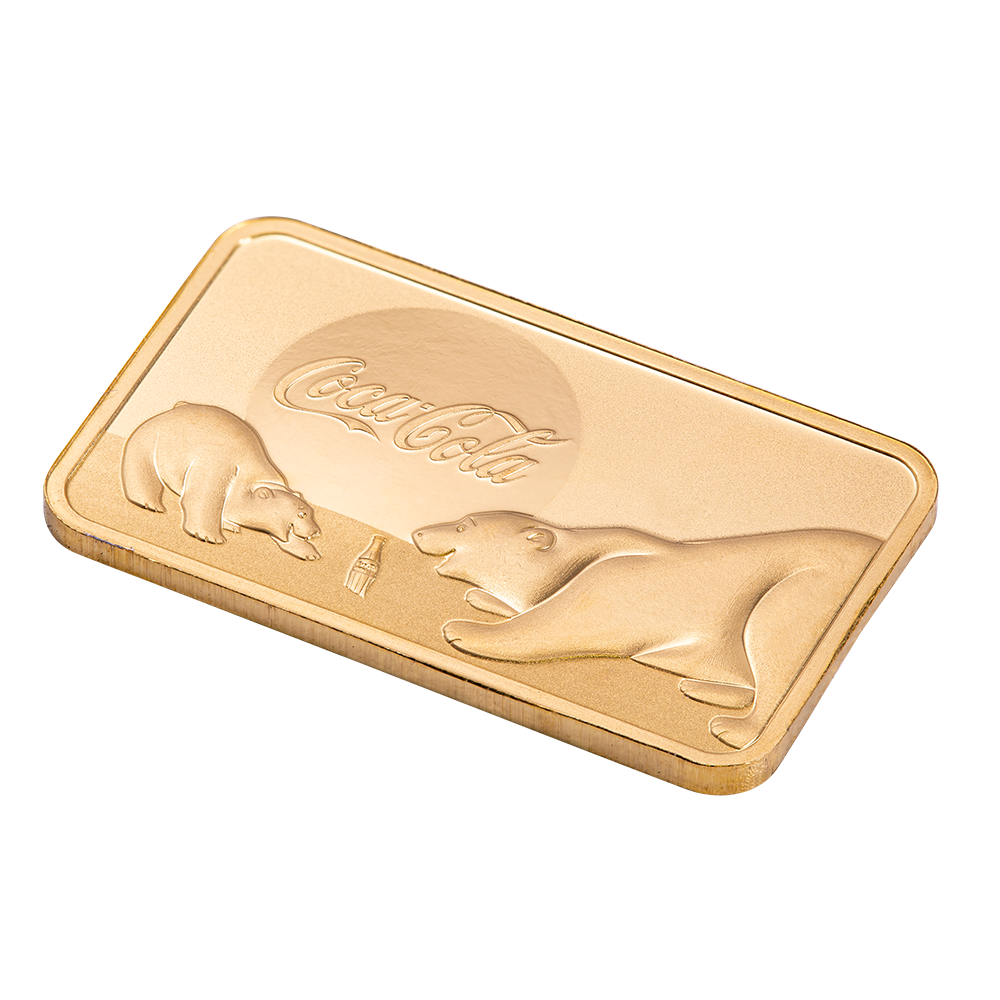 PAMP - 5g Pure Gold Bar - Coca-Cola® Holiday Polar Bears