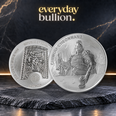 Chiwoo Cheonwang 2023 1 Clay 1oz .999 Fine Silver BU Medal – KOMSCO
