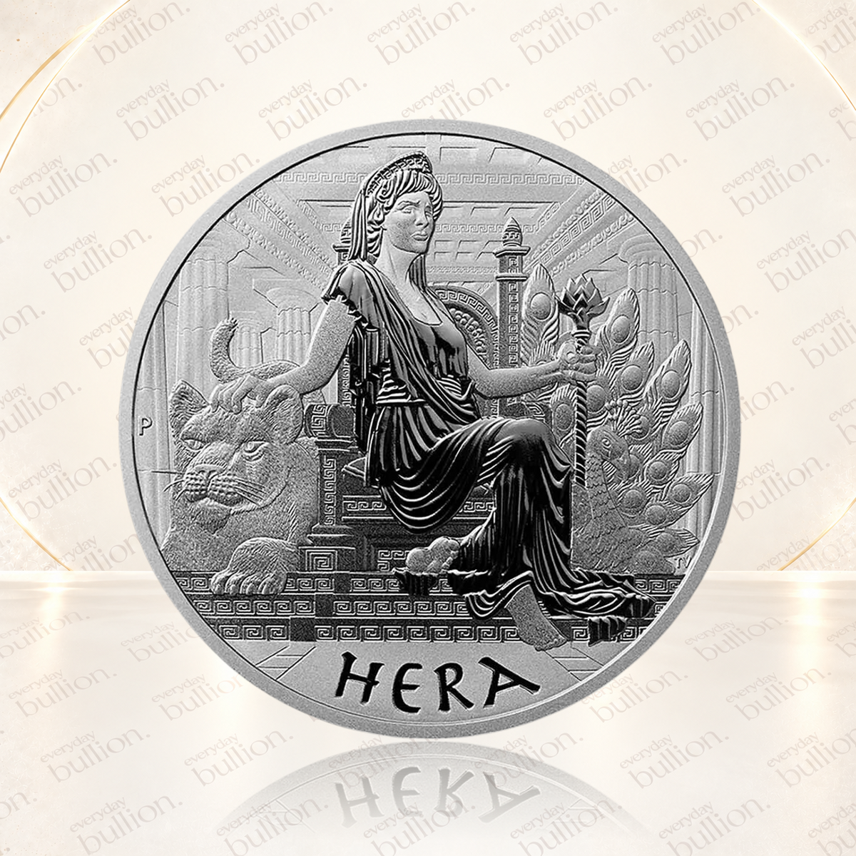 2022 Gods of Olympus Hera 1oz .9999 Silver BU Coin – Tuvalu – The Perth Mint