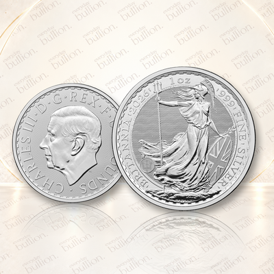 2026 Britannia £2 1oz .999 Fine Silver Bullion Coin in Coin Flip – United Kingdom – The Royal Mint