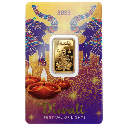 PAMP - Diwali - Lakshmi 5g Pure Gold Bar 2022