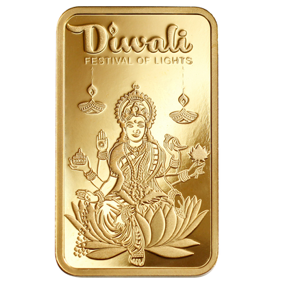 PAMP - Diwali - Lakshmi 5g Pure Gold Bar 2022