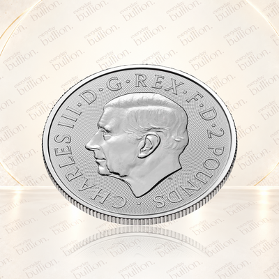 British Lion 2026 £2 1oz .999 Silver Bullion Coin in Capsule - United Kingdom - The Royal Mint
