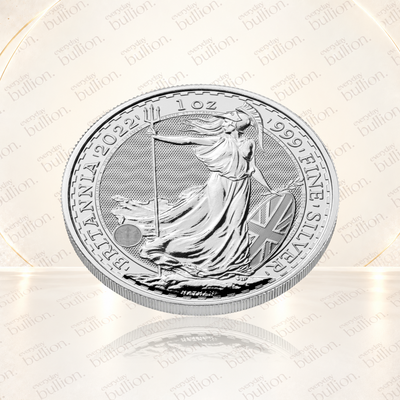 2022 Britannia 1oz .999 Silver Coin – United Kingdom – The Royal Mint