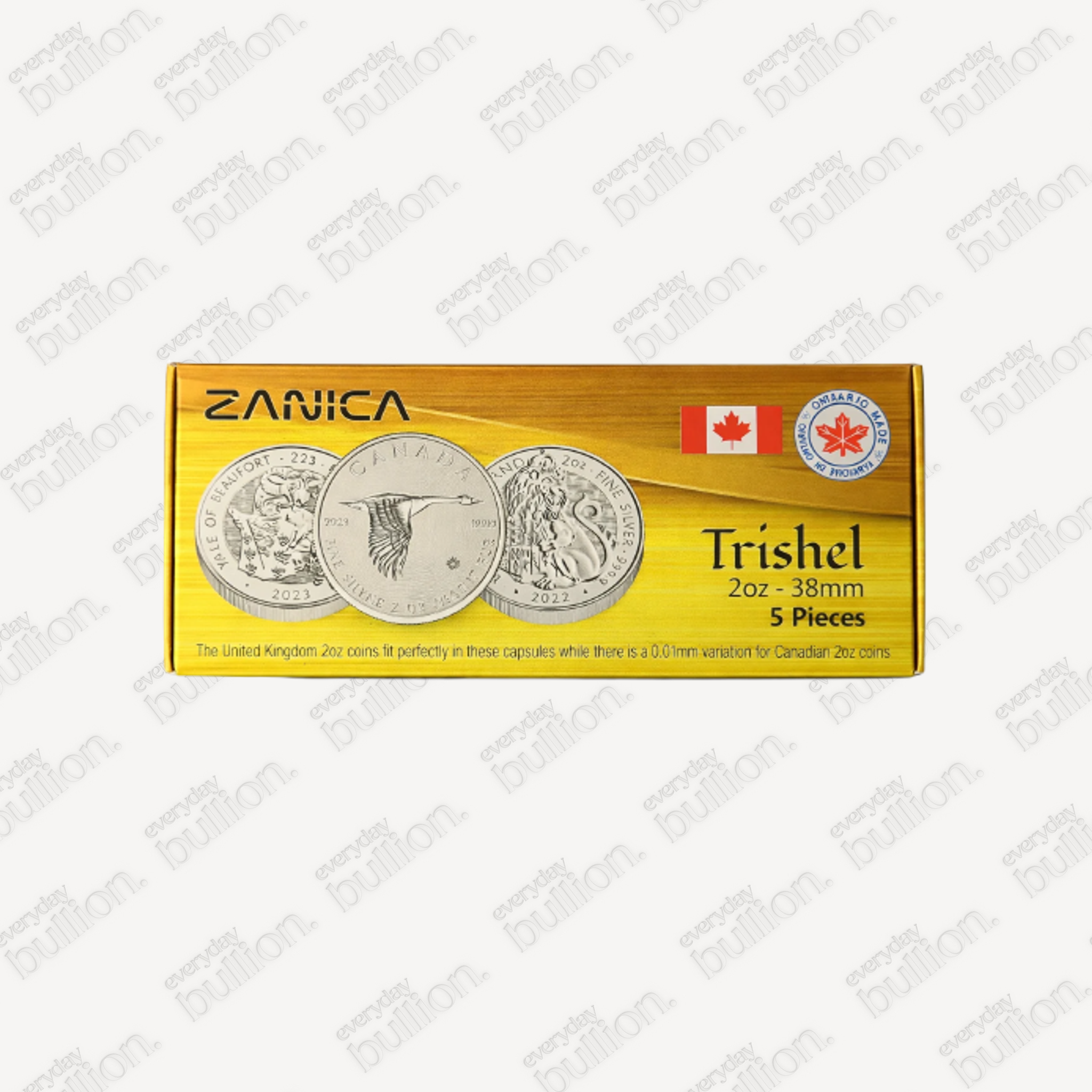 Zanica Capsules: 2oz Stackable - 5/pack