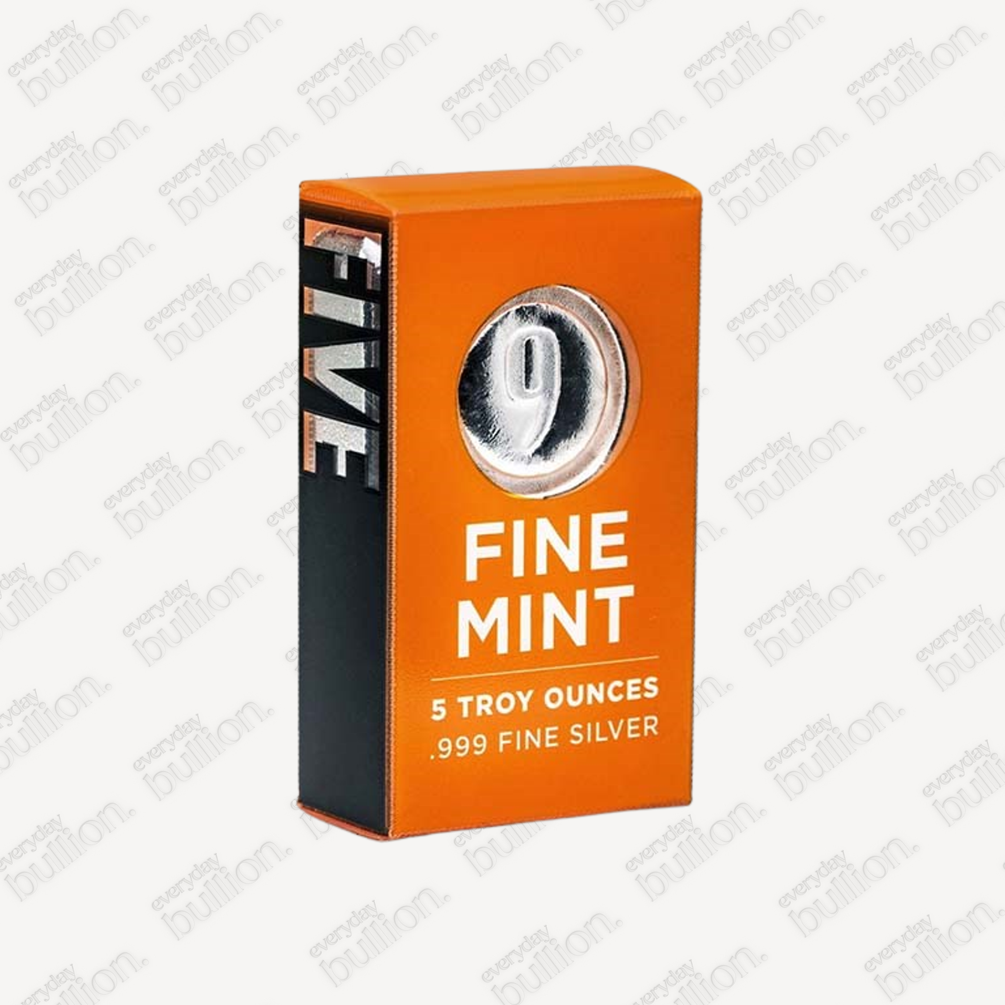 Silver 5oz Fine Mint Bar in Box