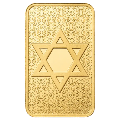 2025 PAMP Star of David 5g Gold Bar