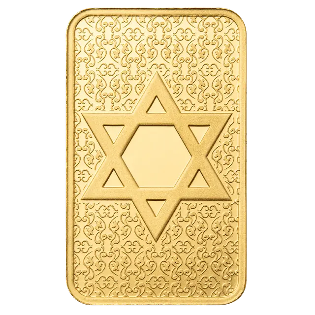 2025 PAMP Star of David 5g Gold Bar