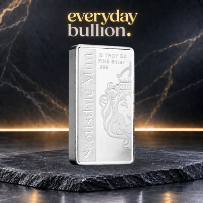 Archangel Michael 10oz .999 Fine Silver Bullion Bar – Scottsdale Mint
