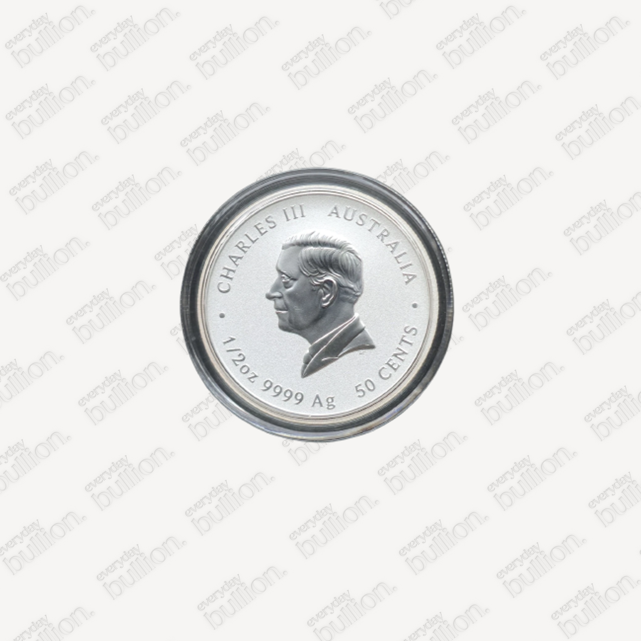 1/2oz Silver 2025 Lunar Snake Round in Capsule