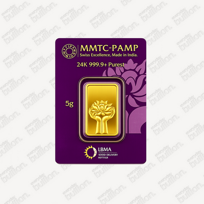 5g Pamp Lotus Gold Bar