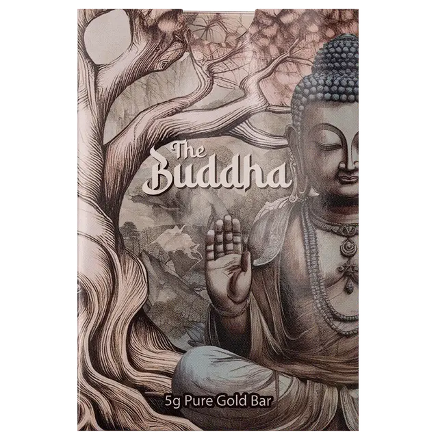 PAMP - 5 gram Gold Bar - The Buddha