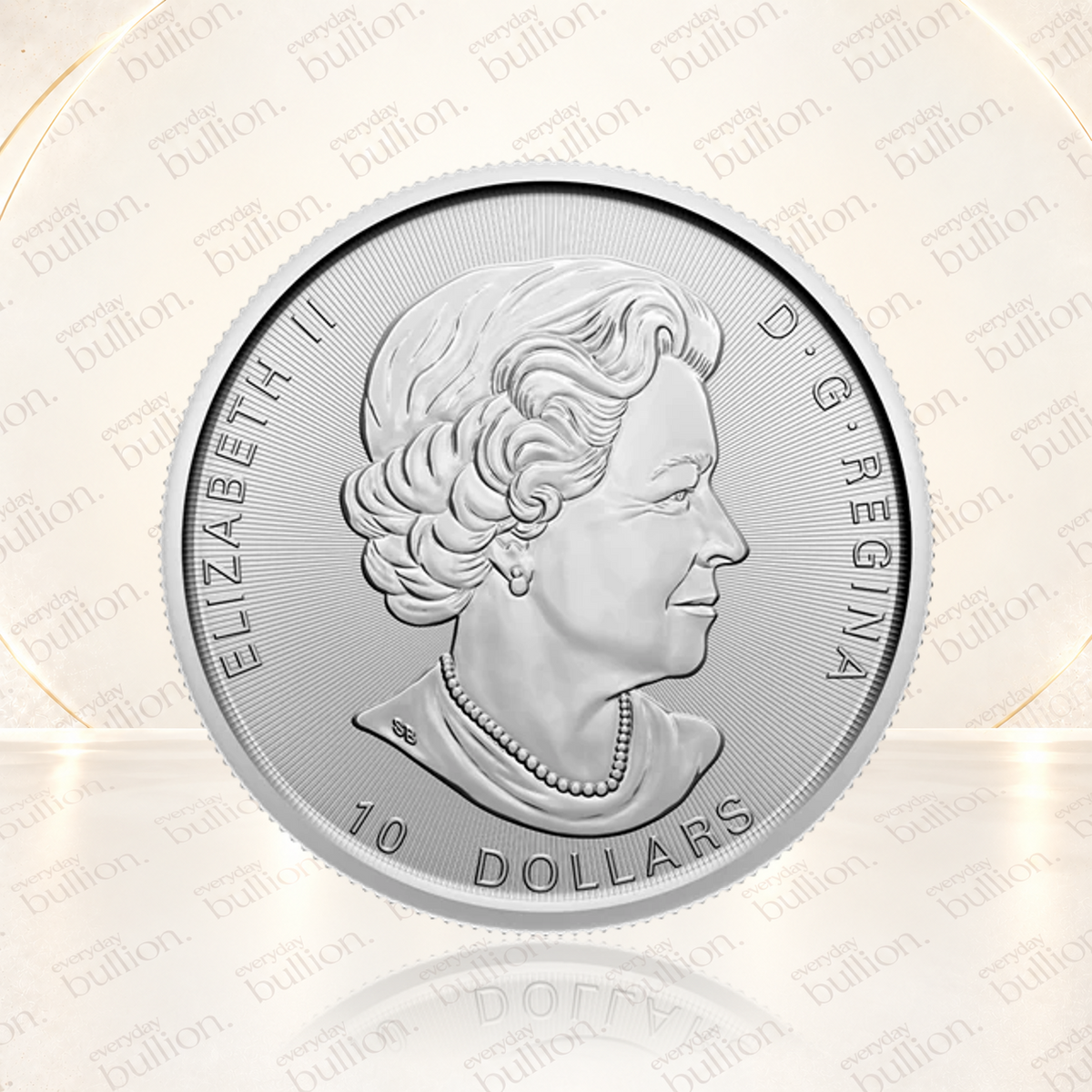 2022 Canadian Twin Maples $10 2oz .9999 Fine Silver Bullion Coin – Canada – Royal Canadian Mint