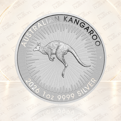 2026 Australian Kangaroo 1oz .9999 Silver Coin - Australia - The Perth Mint